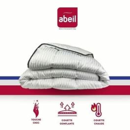 Abeil Edredón Hotel Comfort para invierno, extra cálido de microfibra con relleno 100% poliéster, 240 x 260 cm, negro, 400 gr/m² Abeil Edredón Hotel Comfort para invierno, extra cálido de microfibra con relleno 100% poliéster, 240 x 260 cm, negro, 400 gr/m²