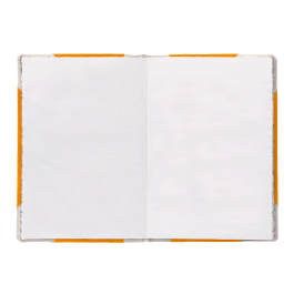 Fernandes Libro Cartone Cosido Din A5+ Liso 50 Hojas 100gr Naranja