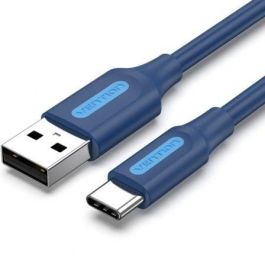 Cable USB 2.0 Tipo-C Vention COKLF/ USB Tipo-C Macho - USB Macho/ Hasta 60W/ 480Mbps/ 1m/ Azul Precio: 2.541. SKU: B16Y9LQCJM