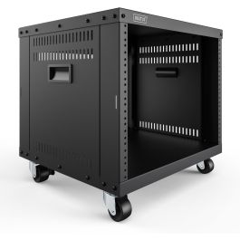 Digitus Bastidor para Equipos Universal 19 Pulgadas 8U con Ruedas Negro