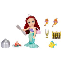 JAKKS PACIFIC Muñeca Disney La Sirenita Ariel Mar y Tierra 15cm con Accesorios