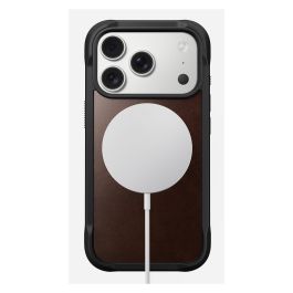 Nomad Rugged Leather Case para iPhone 17 Pro - Cuero Horween Rustic Brown - Compatible con MagSafe