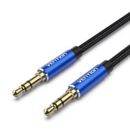 Vention BAWLD Cable de Audio Estéreo Auxiliar Jack 3.5mm Macho a Macho, 0.5m (50cm), Azul, Trenzado de Algodón de Alta Calidad Precio: 4.79000038. SKU: B15GGBQN9Z