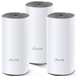 TP-Link Deco E4 (3-pack) Sistema de Malla Wi-Fi 5 Doble Banda 2.4 GHz / 5 GHz Blanco, Gris Blanco Precio: 121.99000022. SKU: S0226147