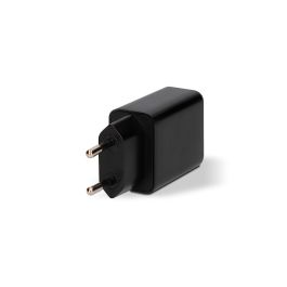 Cargador de Pared + Cable USB A a USB C KSIX USB Negro Cargador de Pared + Cable USB A a USB C KSIX USB Negro