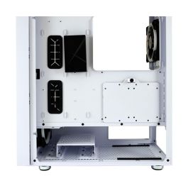 LC-Power Midi Tower Gaming 802W RGB Blanco ATX, micro ATX, Mini-ITX para PC Metal Plástico Vidrio templado