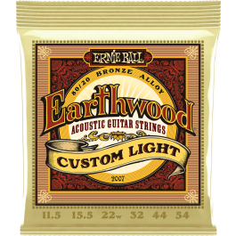 Ernieball Earthwood 80/20 Bronze Light 11.5-54 Juego Cuerdas Acústica Precio: 8.594025. SKU: B1CLS5X8NE