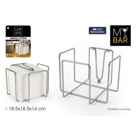 My Bar Servilletero Cromado 18.5 x 18.5 x 14 cm (12 Unidades) Precio: 31.50000018. SKU: B15278R8KY