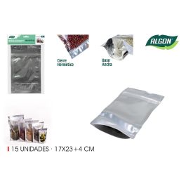 Bolsas reutilizables para alimentos, 15 unidades - Algon (24 Unidades) Precio: 37.50000056. SKU: B16H64XD9V