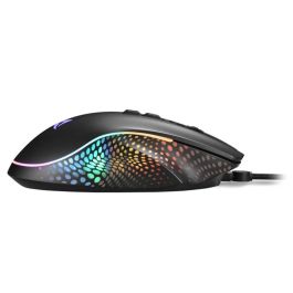 Sharkoon SHARK Force 3 Ratón Gaming Óptico USB 12800 DPI Mano Derecha Negro