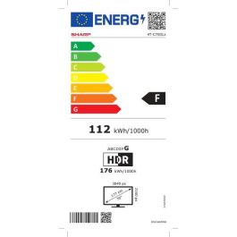 Sharp 70GL4260E Google TV 70" 4K Ultra HD LED Smart TV Negro Sharp 70GL4260E Google TV 70" 4K Ultra HD LED Smart TV Negro