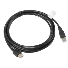 Lanberg Cable Alargador USB 2.0 Macho - Hembra, 3 Metros, Conectores Chapados en Oro, Velocidad 480 Mbit/s Precio: 4.99000007. SKU: B12G59AHML