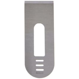 Stanley Plancha para cepilladora metálica, compatible 9 1/2 y 220, Acero al carbono cromado para filo de larga duración, inclinación 25°