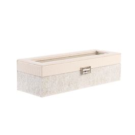 DKD Home Decor Relojero Romántico para 6 Relojes Lila de PU y Cristal 11 x 9 x 33 cm Precio: 16.5165. SKU: S3021555