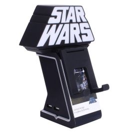 Cable Guy Ikon Soporte Figura Star Wars - Base Carga USB para Mandos PS5/Xbox y Auriculares - LED Blanco - 20cm