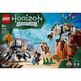 LEGO 77037 Horizon Adventures Aloy y Varl contra Testudien y Sawtooth - Juego de 9 años