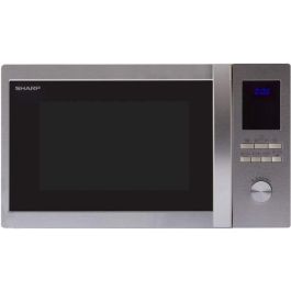 SHARP R-922STWE - Parrilla de acero inoxidable con microondas - 32 L - 1000 W - Parrilla 1100 W - Horno 2500 W - Independiente Precio: 250.79000023. SKU: B16TV8M3VF