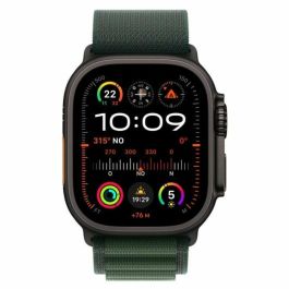 Apple Watch Ultra 2/ GPS/ Cellular/ 49mm/ Caja de Titanio Negro / Correa Loop Alpine Verde Oscuro Pequeña