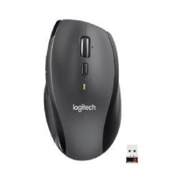 Logitech Marathon M705 Ratón Inalámbrico, RF Wireless, Pila Alcalina, Carbón Precio: 32.49999984. SKU: S5609731