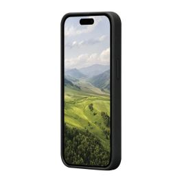 dbramante1928 Monaco Funda para iPhone 15 Pro Max con MagSafe, Silicona Reciclada, Protección Impacto, Negro Noche