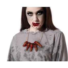 Collar Dedos Cortados 40 cm Con Sangre Artificial para Disfraz Terrorífico Halloween Precio: 1.5900005. SKU: B138HFDCKF