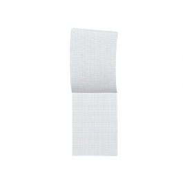 Liderpapel Bloc de notas A5 80 hojas 60 g/m2 Cuadriculado 4 mm Perforado Sin Tapa