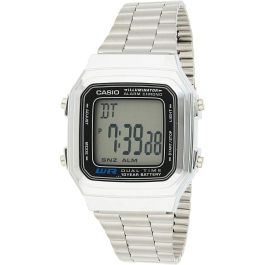 Reloj Unisex Casio VINTAGE Negro Plateado (Ø 32 mm) (Ø 34 mm) Precio: 66.78999987. SKU: S7232412