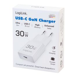 Cargador 30 W usb-c blanco