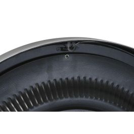 DKD Home Decor Reloj Pared Vintage Plateado Dorado de Hierro y Cristal 66.5x66.5x8.5 cm