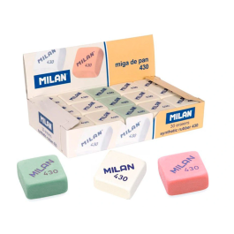 Milan Goma 430 Miga De Pan - Caja 30 Unidades