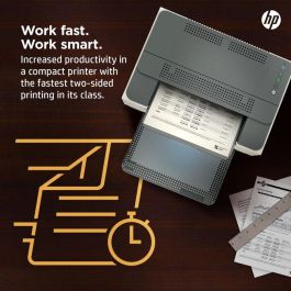 HP Impresora Láser Monocromo LaserJet M209Dw con Wi-Fi y Dúplex Automático, 30 ppm, Compacta para Hogar y Pequeña Oficina