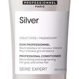 L'Oreal Acondicionador Silver 200ml para Tono Frío en Pelo Blanco o Gris