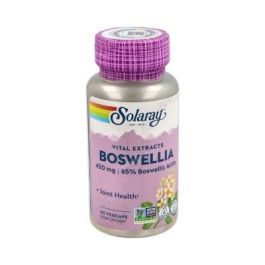 SOLARAY Boswellia 60 Cápsulas con Harpagofito para Articulaciones Saludables - Extracto Estandarizado 65% Ácidos Boswélicos Precio: 30.5000003. SKU: B14ERE8EZN
