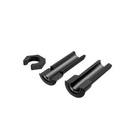 Vivolink Solución para cables a través de escritorios negra grande, hasta 55 mm para HDMI, DisplayPort, USB-C, RJ45