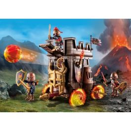Playmobil Carro Combate Con Cañón Fuego - Set de Figuras y Accesorios para Aventuras de Caballeros