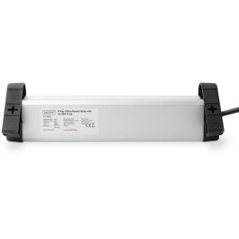 Digitus Regleta de Oficina 4 Tomas AC Tipo E/F con 2 USB-A y Interruptor - Negro/Plata, Cable 1.5m