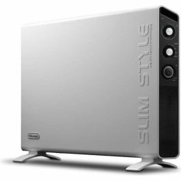 Delonghi HCX3220FTS Convector Móvil 2000W (3 Potencias) Temporizador 24h Ultra Delgado 7.5cm Blanco
