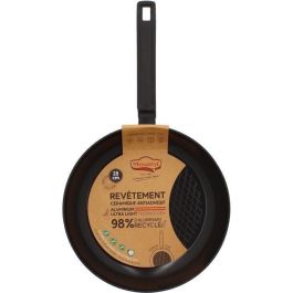 Sartén - MENASTYL - 6020638 - Aluminio forjado - 28 cm - Negro - Apto para todo tipo de fuegos, incluida inducción Sartén - MENASTYL - 6020638 - Aluminio forjado - 28 cm - Negro - Apto para todo tipo de fuegos, incluida inducción