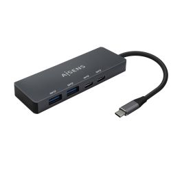 AISENS - HUB USB 3.2 GEN1 5G USB-C, USB-C/M-2xUSB-C/H-2xUSB-A/H, GRIS, 15CM Precio: 12.89000053. SKU: B1J3MMVZA2
