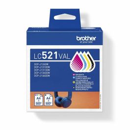 Brother Tinta Pack 4 Colores BK-C-M-Y para DCP-J1260W, J1310DW, J1360DW