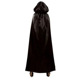 My Other Me Capa negra para chica, talla one size, 100% poliéster para adulto.