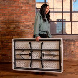 Mesa Plegable Lifetime Blanco 12,2 x 7,4 x 7,6 cm Mesa Plegable Lifetime Blanco 12,2 x 7,4 x 7,6 cm
