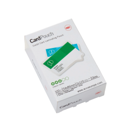 Gbc Bolsa de plastificar para tarjetas de crédito 54 x 86 mm 2x125 micras caja de 100 unidades Precio: 25.4999998. SKU: B16A3RKYR2