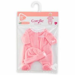 Corolle Pijama y gorro rosa COR4062013110622 Ropa para muñeca de 30cm A partir de 18 meses