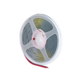Tira de LEDs COB 320 LEDs/M 50W 4700Lm CRI90 2700K 24VDC IP20 Ancho 8mm x5M Blanco Cálido CA-COB-320-24DC-WW