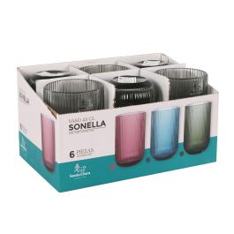 Vaso Alto Sonella 430 cc Verde - Santa Clara (36 Unidades)