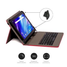 Nilox Funda para Tablet de 9,7" a 10,5" con Teclado USB y Adaptador Type C, Rojo Precio: 8.49999953. SKU: S5606070