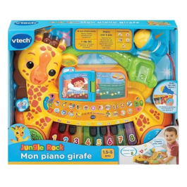 Vtech VTE3417765603051 Mi Piano Jirafa Jungle Rock Idioma Francés