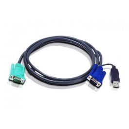 Aten 2L5201U Cable KVM para Video, Teclado y Ratón 1,2 m VGA Negro Precio: 16.50000044. SKU: B1HHFRRBS6