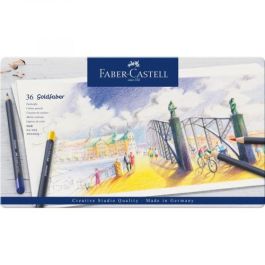 Estuche de Metal con 36 Lápices de Colores Goldfaber. Faber Castell 114736 Precio: 35.69000028. SKU: B1G5KW5FFV